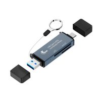 Lector de Memorias con Salidas USB-C y USB-A