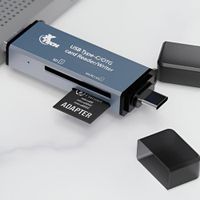 Lector de Memorias con Salidas USB-C y USB-A