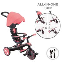 Triciclo Explorer 4 en 1 Rosa