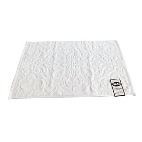 Alfombra de Baño Blanco 40x70 Cm