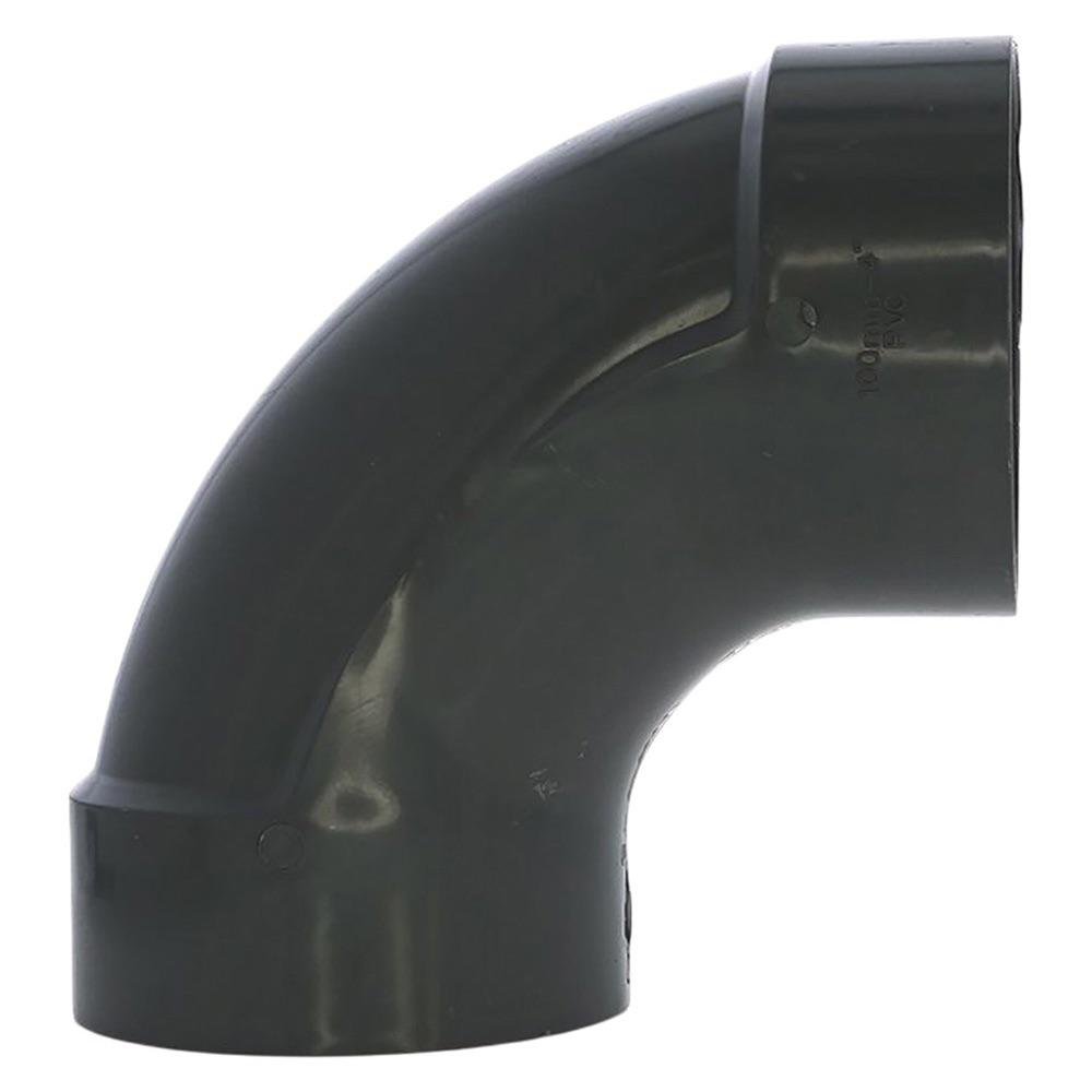 Codo 90° de PVC Liso Drenaje Delgado de 3 Plg 4 plg