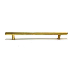 Halador para Puerta Barra Oro Cepillado 192 Mm
