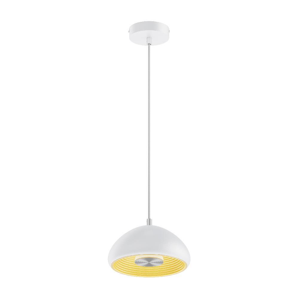 Lámpara Colgante LED Musca de Metal Luz Cálida 15 W 1.57 Metros Color Blanco y Dorado