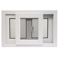 Ventana PVC S60 Corrediza con Cedazo 60 x 40 Cm