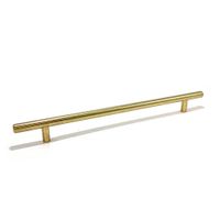 Halador para Puerta Barra Oro Cepillado 256 Mm