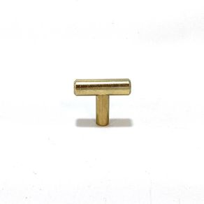 Halador para Puerta Barra Oro Cepillado 40 Mm