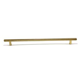 Halador para Puerta Barra Oro Cepillado 320 Mm