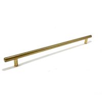 Halador para Puerta Barra Oro Cepillado 320 Mm