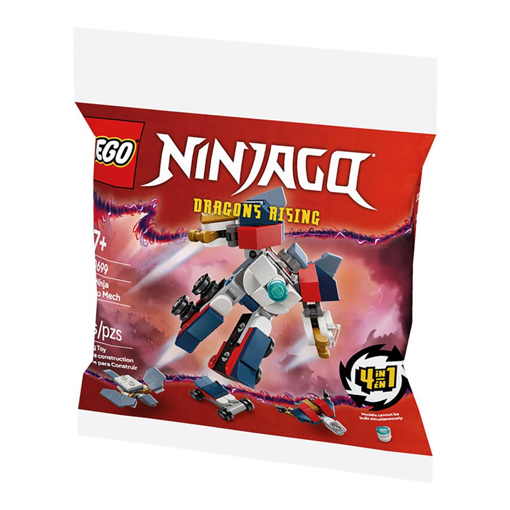 LEGO NINJAGO Dragons Rising Mini Ninja Combo Mech #30699 de 80 Piezas