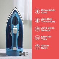 Plancha para Ropa Smart Steam Turquesa