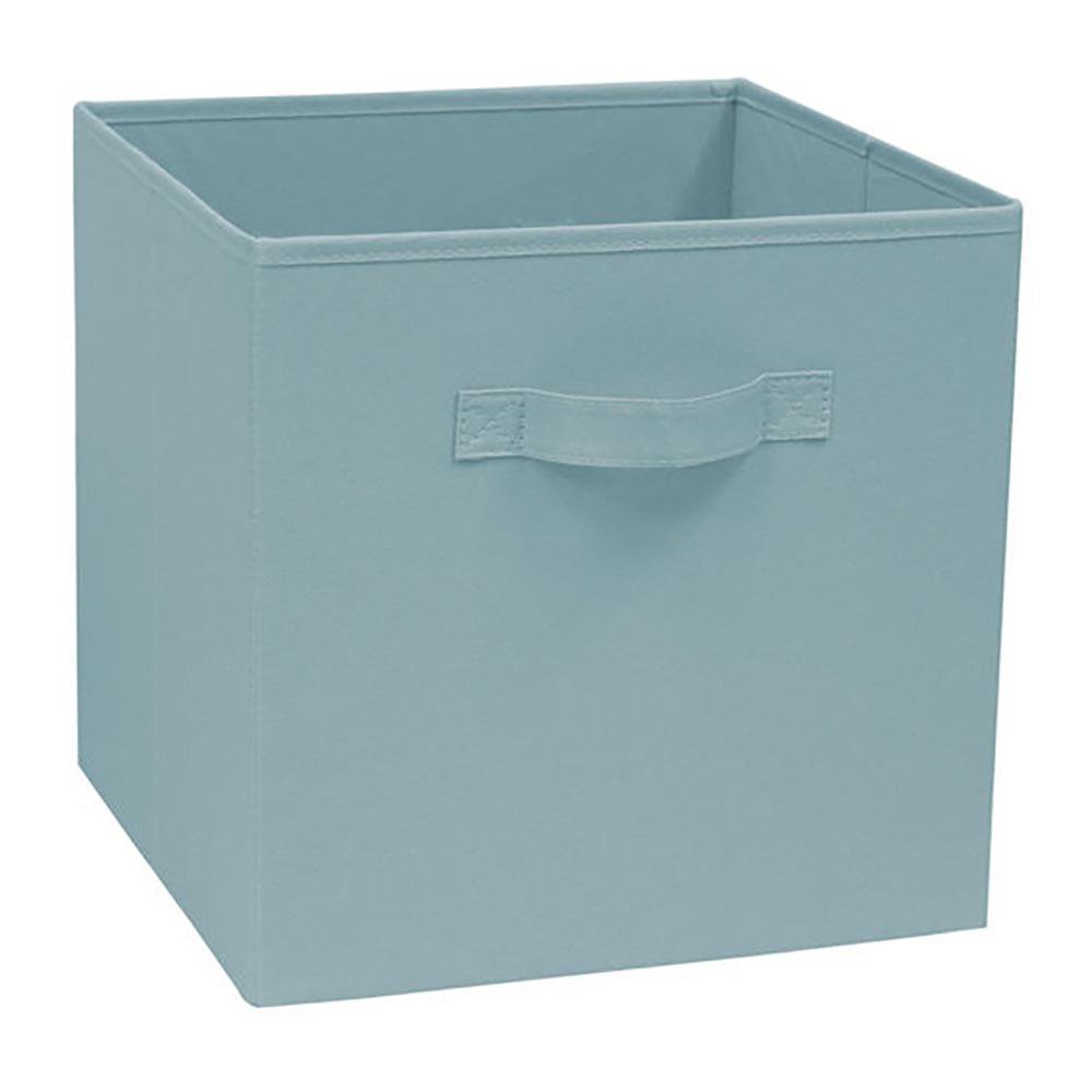Caja Organizadora Plegable 31 x 31 x 31 cm Color Celeste