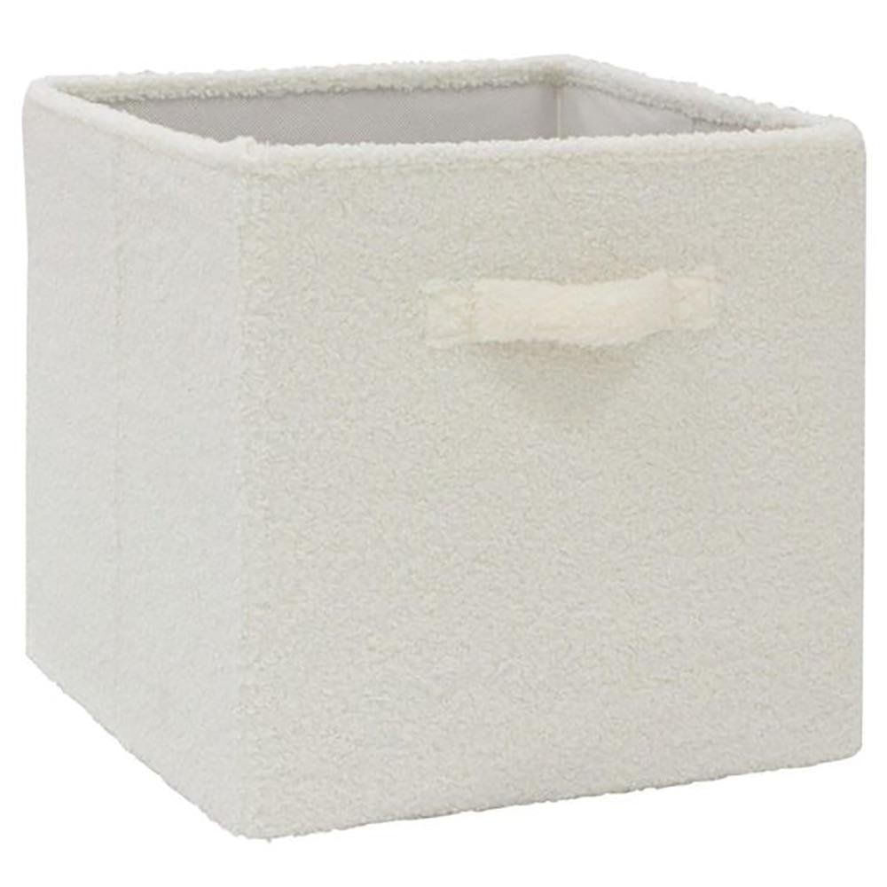 Caja Organizadora 31 x 31 x 31 cm de Tela Color Blanco