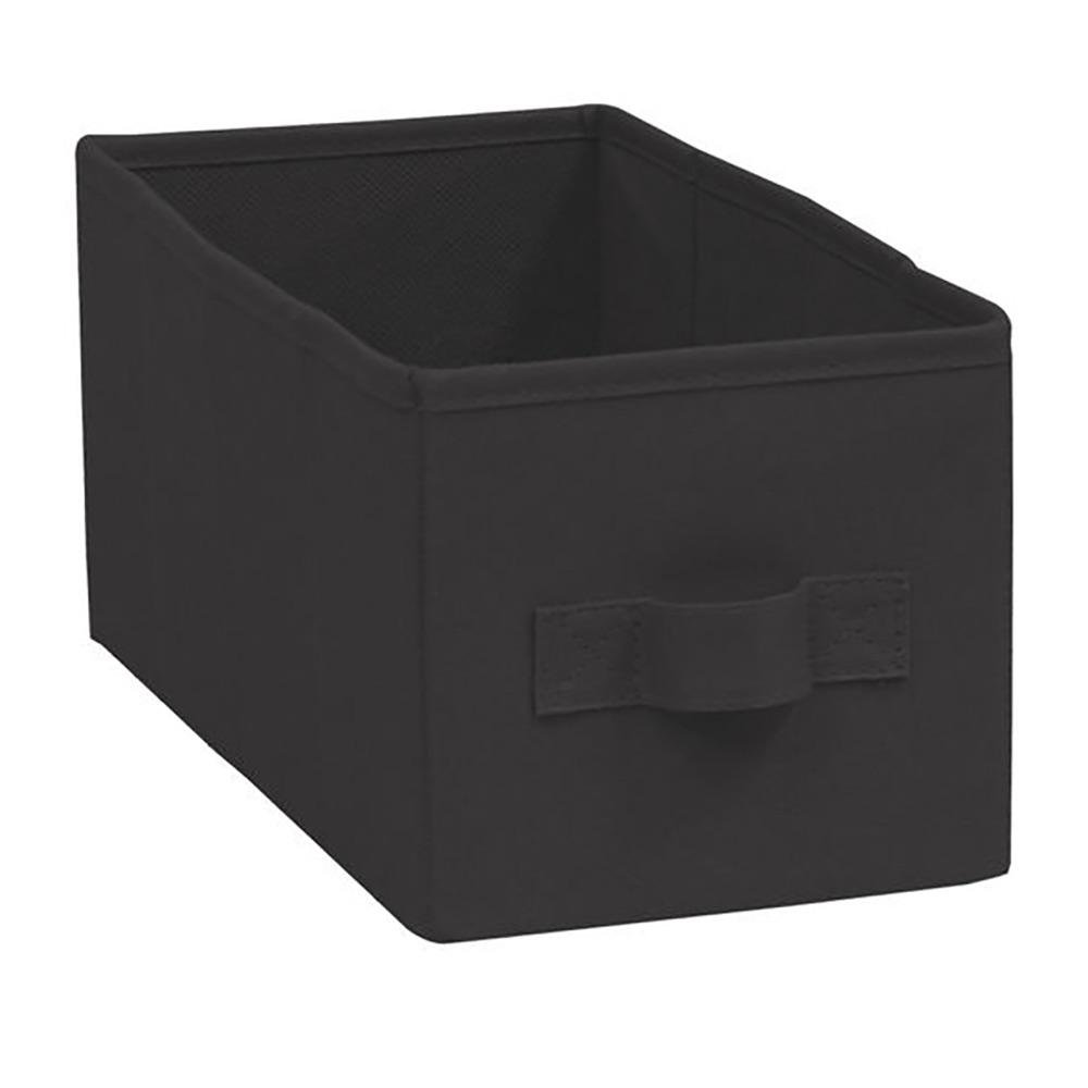 Caja Organizadora Plegable 14 x 14 x 31 cm Color Negro