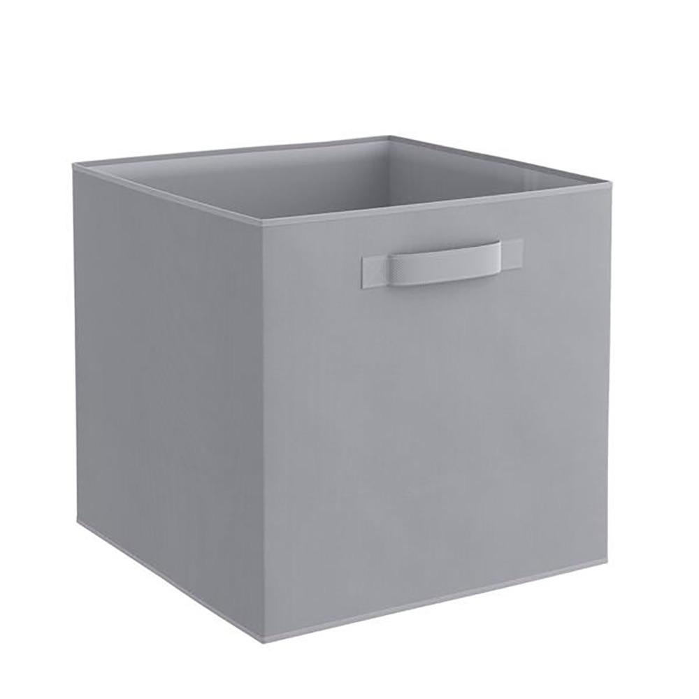 Caja Organizadora Plegable 31 x 31 x 31 cm Color Gris
