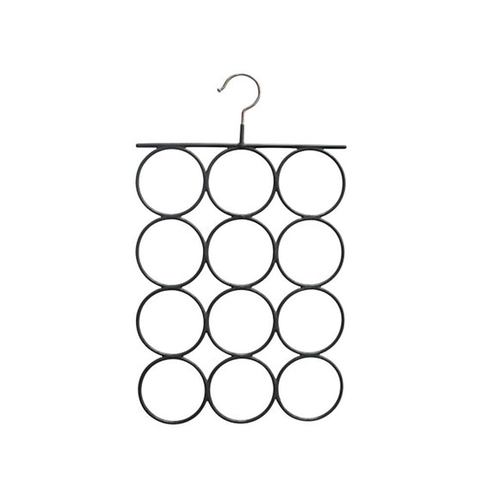 Sercha de Metal para 12 Bufandas Color Negro Sercha Metálica para 12 Bufandas