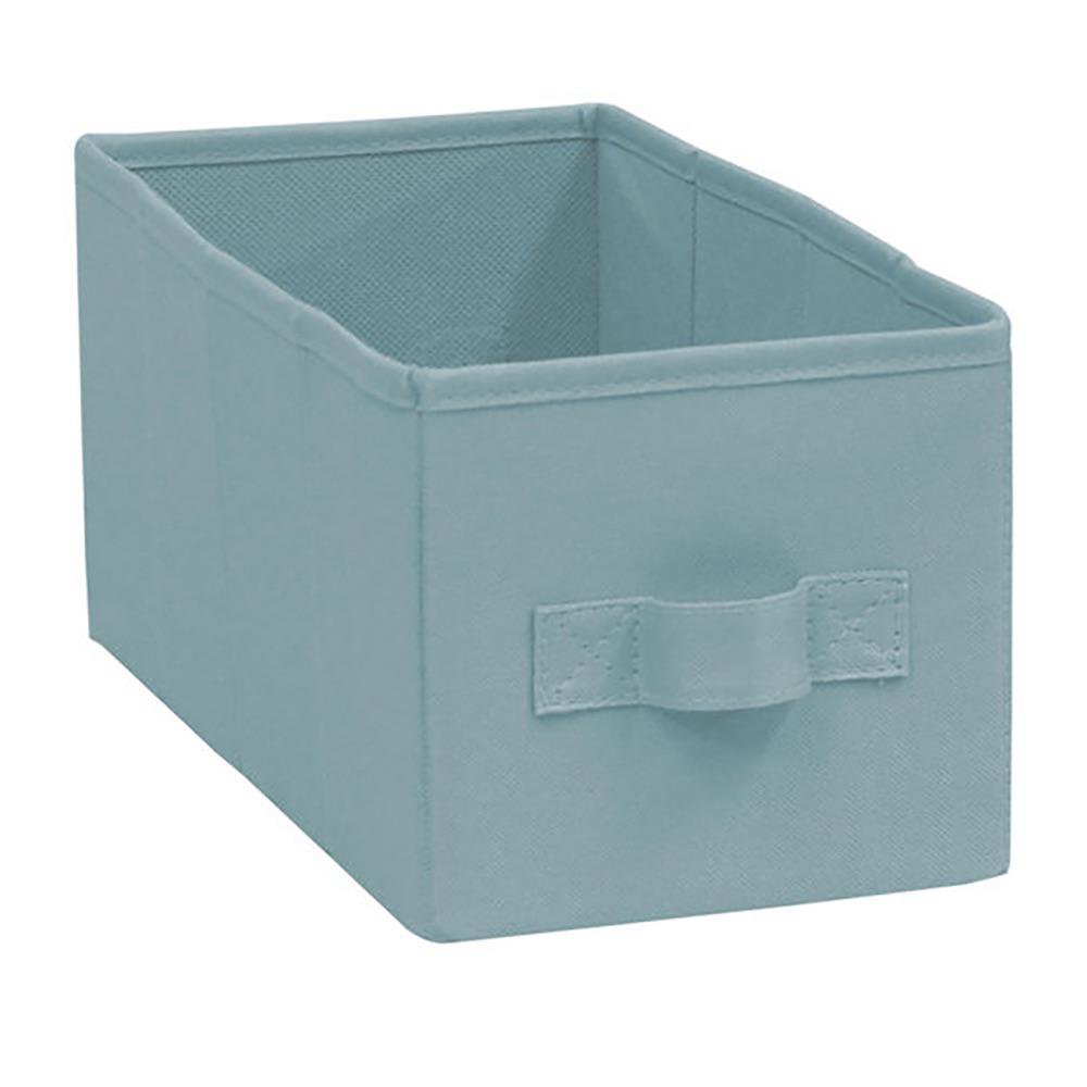 Caja Organizadora Plegable 14 x 14 x 31 cm Color Celeste