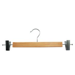 Percha de Madera con Pinzas y Gancho