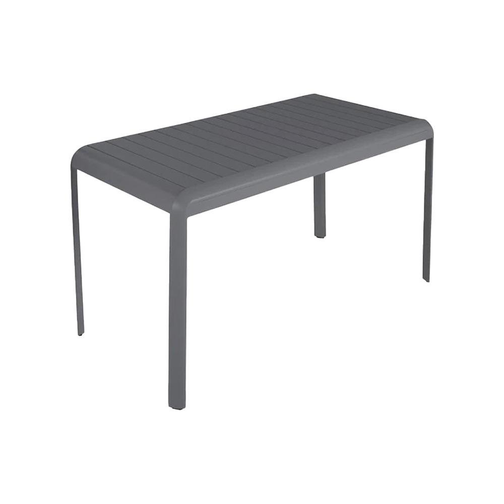 Mesa de Jardín Idaho de Aluminio de 144 x 75 x 70 cm Color Gris