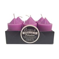 Set-de-6-Velas-Aromaticas-Pilandros-de-Lavanda