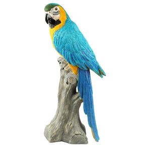 Figura Decorativa de Loro para Jardín