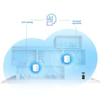 Sistema de 3 Repetidores Wi-Fi 6 Mesh AI AX1800