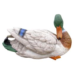 Figura Decorativa de Pato para Jardín