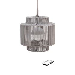 Lámpara Colgante Solar de Exterior 9 W con Control