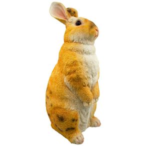 Figura Decorativa de Conejo Holandés para Jardín