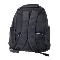 Pañalera Tipo Mochila Acolchada Negra