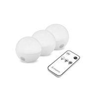 Set de 3 Lámparas Solares de Exterior