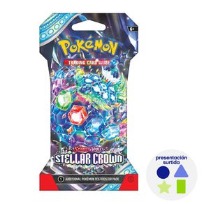 Sobre de Cartas Pokémon Stellar Crown en Inglés Presentación Surtida