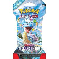 Sobre de Cartas Pokémon Stellar Crown en Inglés Presentación Surtida