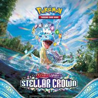 Sobre de Cartas Pokémon Stellar Crown en Inglés Presentación Surtida