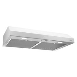Campana Extractora de Cocina con Luz Broan Glacier Blanca 30 Plg