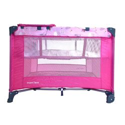 Corral con Cambiador Rosado
