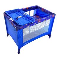 Corral con Cambiador Azul