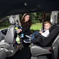 Organizador de Asiento Trasero para Auto Negro