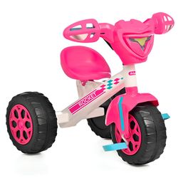 Triciclo Rocket Rosa para Niña