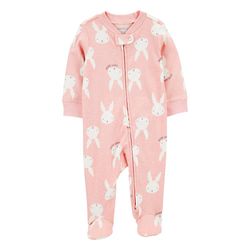 Mameluco de Algodón con Estampado de Conejos para Niña - Varias Tallas
