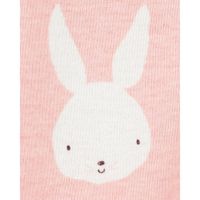 Mameluco de Algodón con Estampado de Conejos para Niña - Varias Tallas