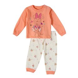 Pijama de 2 Pzas con Estampado de Minnie Mouse para Niña - Varias Tallas