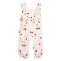 Mameluco Largo con Estampado de Cerezas para Niña - Varias Tallas