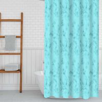 Cortina de Baño Jacquard Celeste