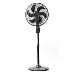 Ventilador de Pedestal Negro