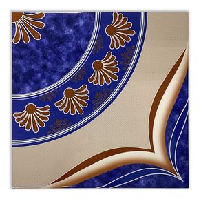 Piso Hermosillo Azul 43.3 X 43.3 Cm