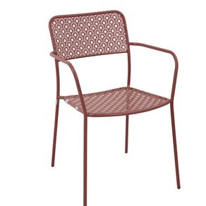 Silla Sandy con Brazos Terracota