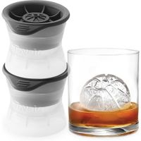 Set de 2 Moldes para Hielo Diseño Pelota Basketball