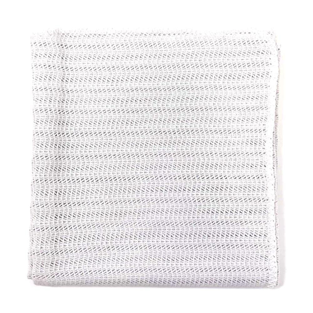 Frazada Suave para Bébe con Acabado de Puntada Espiga de 75 x 100 Cm de Algodón Color Gris…