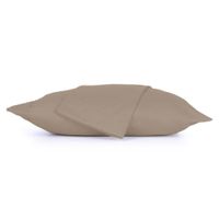 Set de Sobrefundas Light Taupe 2 Pzas