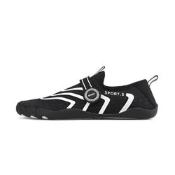 Zapatos para Piscina Negro/Blanco